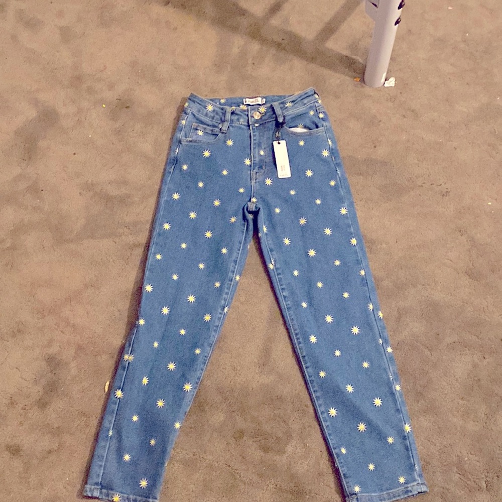 Dark Blue Mom Jeans